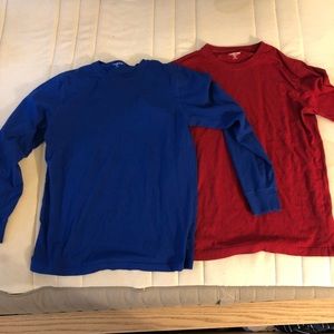 Lands End long sleeve shirts Medium Tall